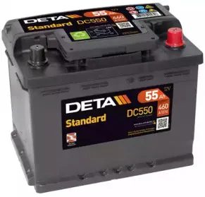 DC550 DETA Стартерная аккумуляторная батарея